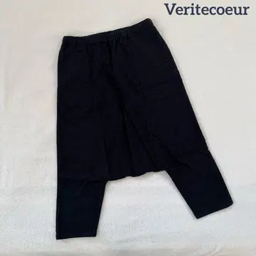 veritecoeur 베리떼꾸르 울 혼방 사루엘 팬츠