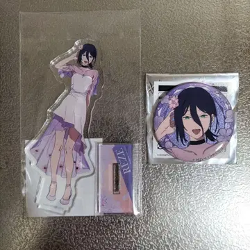 체인소 맨 프린스 호텔 아크릴 스탠드 글리터 캔뱃지 레제