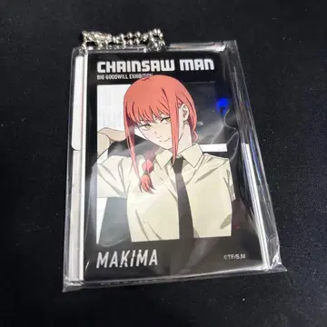 체인소 맨 마키마 아크릴 빅 택 대교류전 아크릴 키링