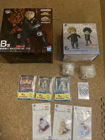 나의 히어로 아카데미아 제일복권 B상 E상 기타 덤