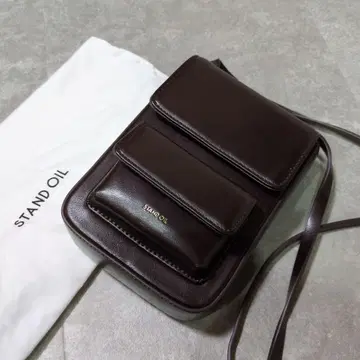 스탠드 오일 튜브 크로스 백 STAND OIL 브라운 컨디션 최상