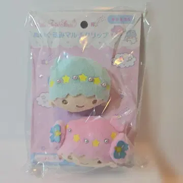 산리오 리틀트윈스타 봉제인형 멀티 클립 헤어 클립