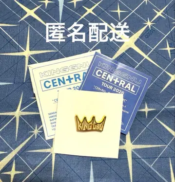 KingGnuCEN+RAL 2026 핀즈 핀 배지 CROWNGNU 킹누