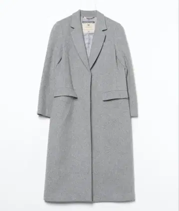 저널 스탠다드 레더 그레이 체스터 코트