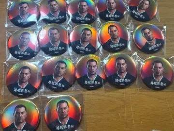 용과 같이 관혼상제전 캔뱃지 사지마 타이거 17개