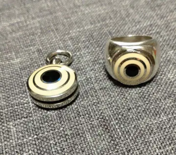 JAM HOME MADE 타겟 반지 펜던트 세트