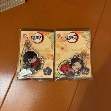 귀멸의 칼날 아크릴 스탠드 키링 탄생화 토키토 무이치로 코쵸우 시노부