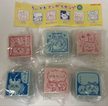 치이카와 만화 스탬프 전 6종 미사용품