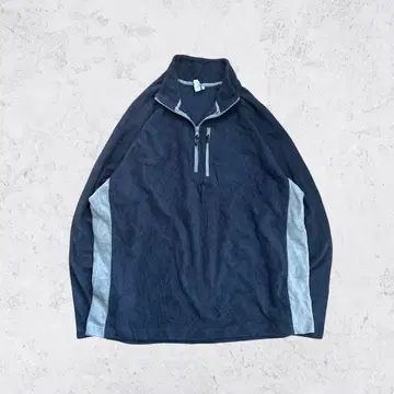 90s Starter 플리스 하프 지퍼 XL 빅 실루엣 테크