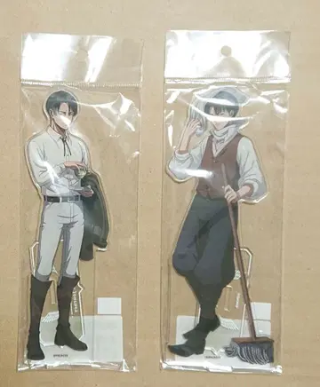 진격의 거인 리바이 그려내린 아크릴 피규어