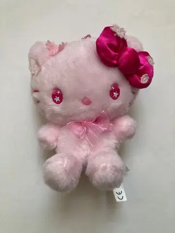 키티 걸이 봉제 인형 벚꽃 버전