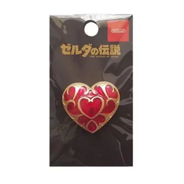 젤다의 전설 하트의 그릇 핀 배지