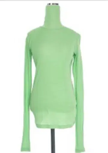 AURALEE HIGH GAUGE SHEER RIB TURTLE