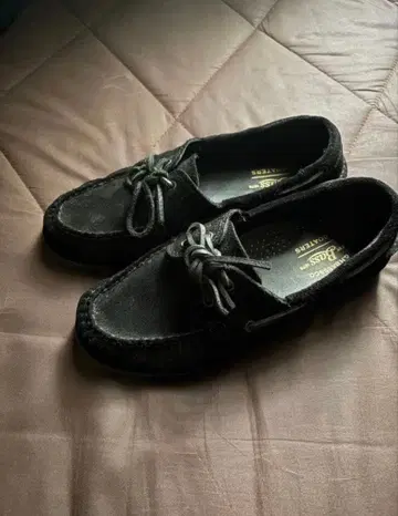 G.H BASS 스웨이드 데크 슈즈