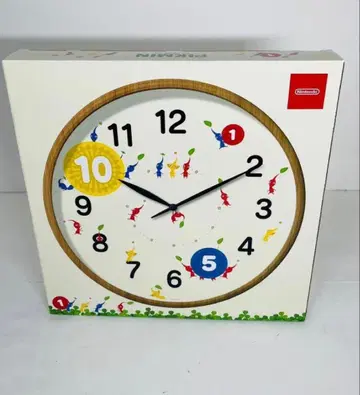 [ 미개봉 새상품 ] 피크민 벽시계 닌텐도 Nintendo