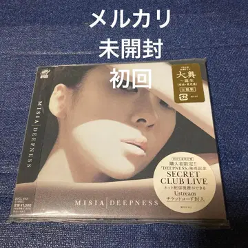 미샤 MISIA .deepness 최초 한정 디지팩 드라마 대오쿠 주제가