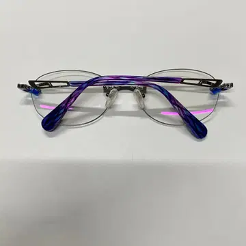 컨디션 최상 자택 보관 아이브레라 무테 안경 NH2 EB-41S 퍼플