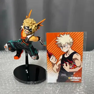 나의 히어로 아카데미아 바쿠고 카츠키 피규어 엽서 포함