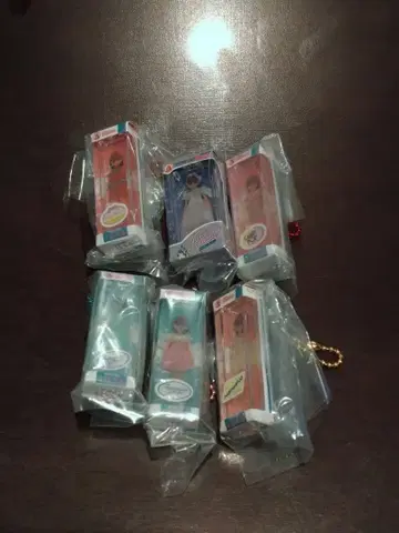 리카짱 미니어처 패키지 컬렉션 3세대 리카짱 시리즈 전 6종