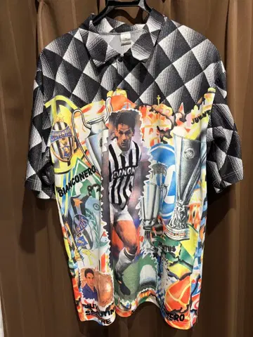 유벤투스 로베르토 바지오 게임 셔츠 XL