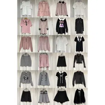 양산형 지뢰계 의류 묶음 판매