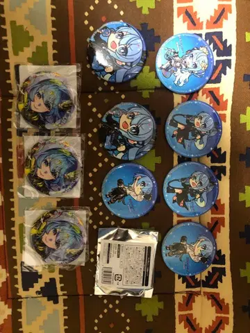 호시마치 스이세이 캔뱃지 11개