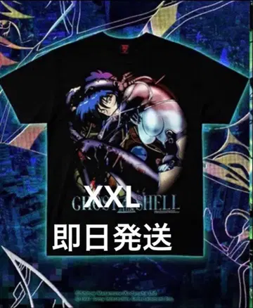 [ XXL ] 공각기동대 전시회 한정판 GEEKS RULE 콜라보 T셔츠