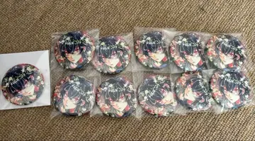 [바스틴] 악마 집사와 검은 고양이 아쿠네코 캔뱃지 스트로베리