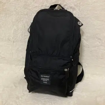 컨디션 최상 marimekko BUDDY 블랙 백팩 백팩
