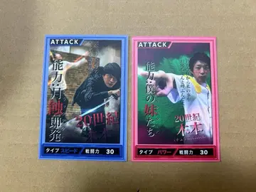 20세기 목본 츄니즘 트레이딩 카드