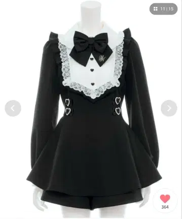 시크릿 허니 하트 모티브 셋업