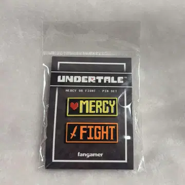 UNDERTALE 핀 배지 놓치기/싸우기
