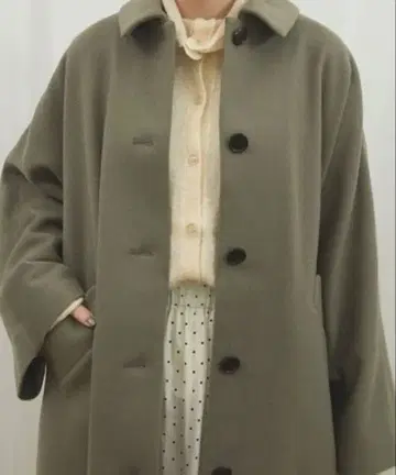 fig london Minnie coat 카키