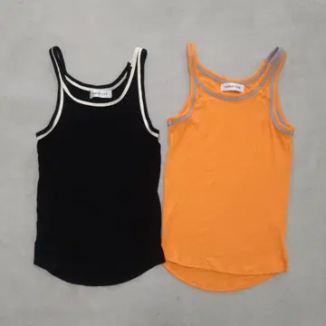 HeRIN.CYE 해린 도트 사이 라운드넥 탱크탑 2장 세트