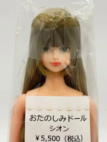 시온 리카짱 캐슬 오타노시미 인형 브라운 계열 밑단 컬 제니 프렌드