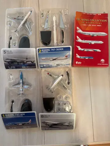 에프토이즈 JAL 윙 컬렉션 B737-400 등 4기