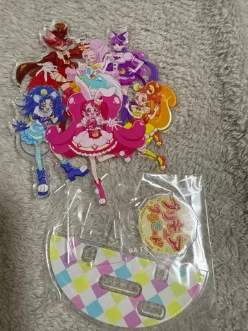 반짝반짝 프리큐어 아라모드 아크릴 스탠드 받침대 포함