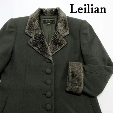 MY2216 Leilian 레리안 울 코트 이탈리아제 원단 사이즈 9