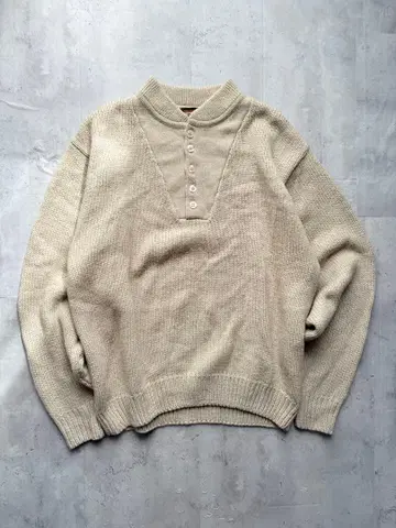 [ Remington ] 레밍턴 헌팅 헨리넥 니트 L