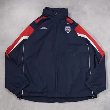 엄브로 잉글랜드 자켓 축구 구제 의류 00s XL 네이비 18268