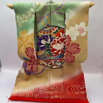 리카짱 사이즈 순수 실크 신부 의상 이로 우치카케