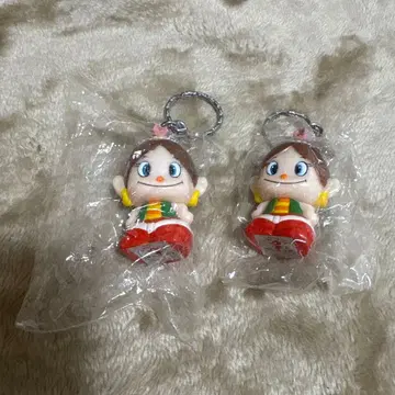 타츠노코 프로 핫숀 대마왕 아쿠비짱 키링 2개 세트