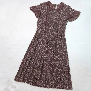 인게보그 INGEBORG 롱 원피스 레이스 꽃무늬 프리