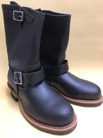 Red Wing Shoes 엔지니어 부츠 블랙
