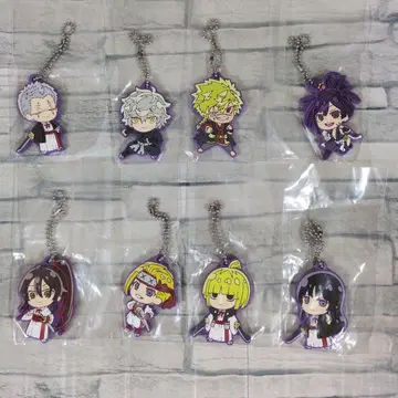 지옥락 러버 키링 8종 미사용