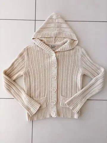 랄프 로렌 폴로진스 케이블 니트 가디건 면 100%