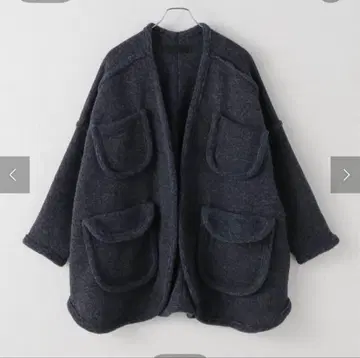 Nell/넬 4포켓 로우 게이지 하오리