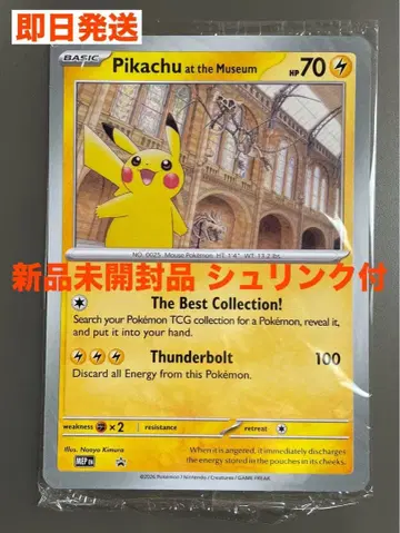 [미개봉] 박물관 피카츄 pikachu museum 런던 한정판 프로모