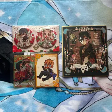 하나코 군 뮤지엄 캔뱃지 색지 카드