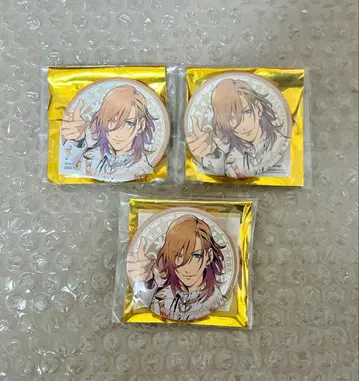 우타프리 마지LOVE 킹덤 플라워 시리즈 캔뱃지 렌 3개 세트